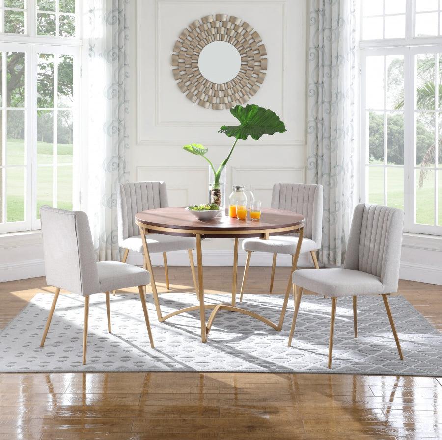 Eleanor Dining Table In Natural - ATL FURNITURE