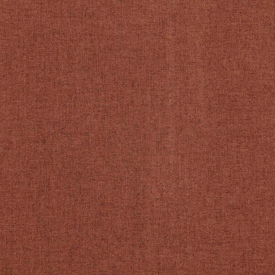 Ella Upholstered Tufted Bench Metal Legs Rust