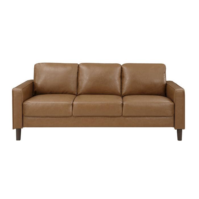 Homelegance - Malcolm Sofa In Brown - 9203Brw-3 - ATL FURNITURE