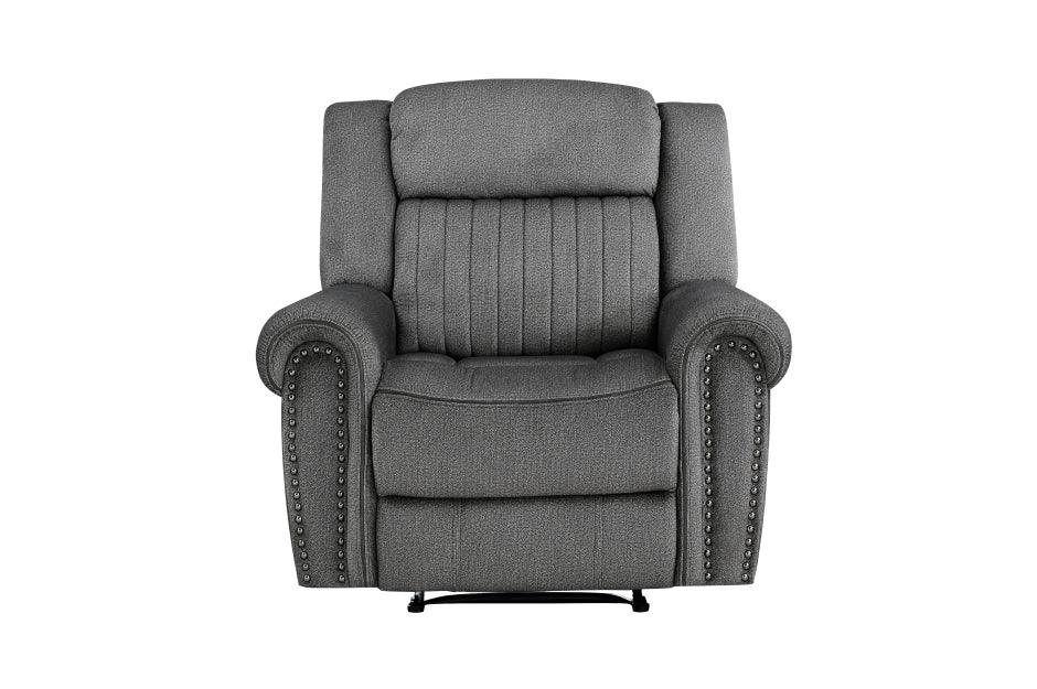 Homelegance - Brennen Reclining Chair In Charcoal - 9204Cc-1 - ATL FURNITURE