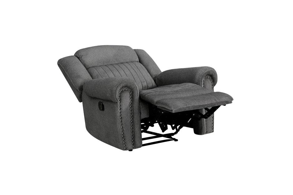 Homelegance - Brennen Reclining Chair In Charcoal - 9204Cc-1 - ATL FURNITURE