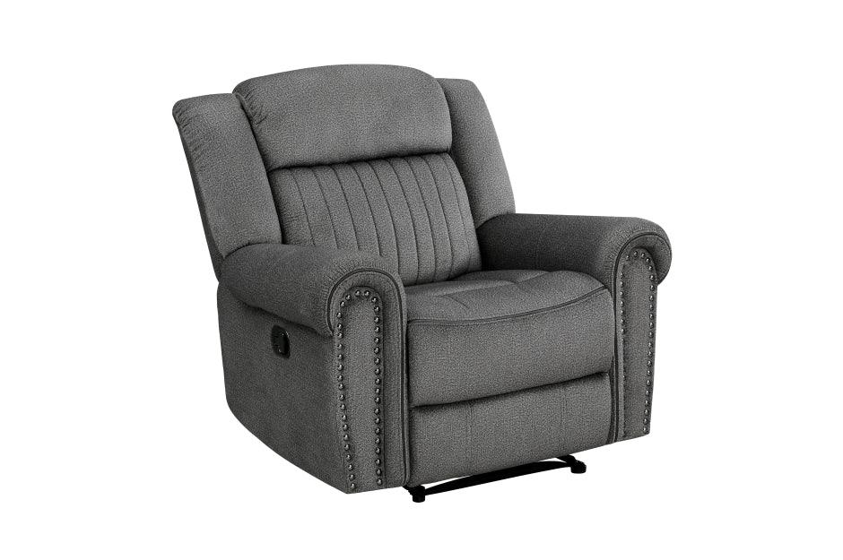 Homelegance - Brennen Reclining Chair In Charcoal - 9204Cc-1 - ATL FURNITURE