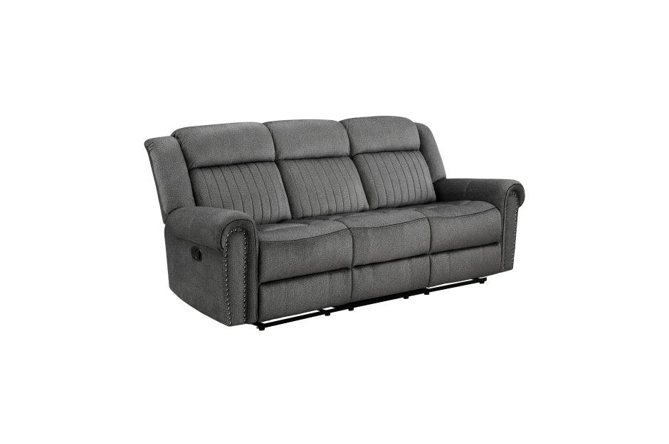 Homelegance - Brennen 2-Piece Sofa Set In Charcoal - 9204Cc*2 - ATL FURNITURE