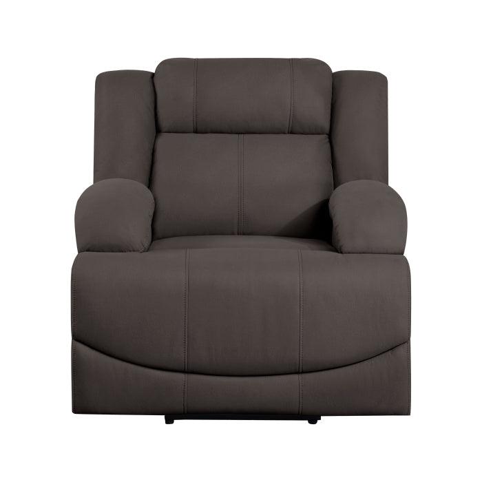 Homelegance - Camryn Power Reclining Chair In Chocolate - 9207Chc-1Pw - ATL FURNITURE