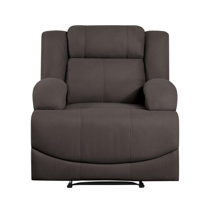 Homelegance - Camryn Reclining Chair In Chocolate - 9207Chc-1 - ATL FURNITURE