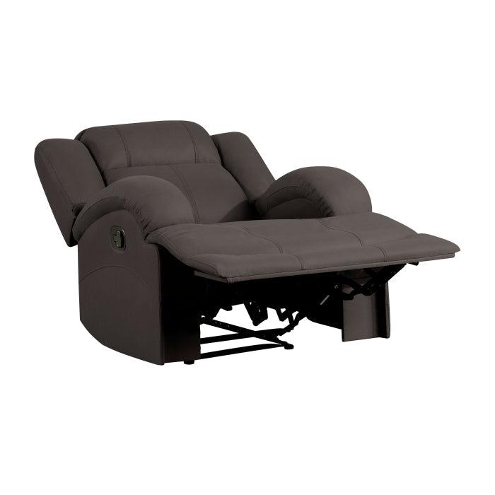 Homelegance - Camryn Reclining Chair In Chocolate - 9207Chc-1 - ATL FURNITURE