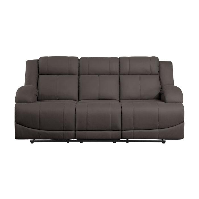 Homelegance - Camryn Double Reclining Sofa In Chocolate - 9207Chc-3 - ATL FURNITURE