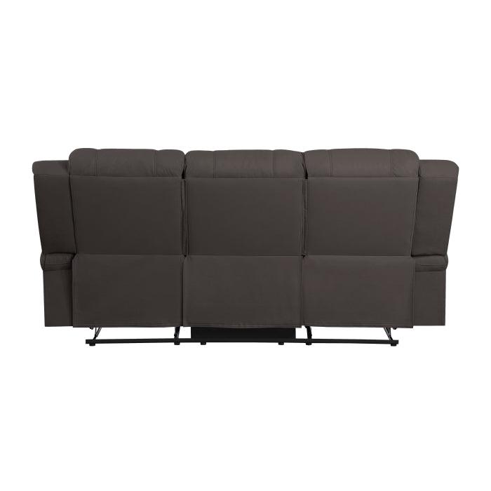 Homelegance - Camryn Double Reclining Sofa In Chocolate - 9207Chc-3 - ATL FURNITURE