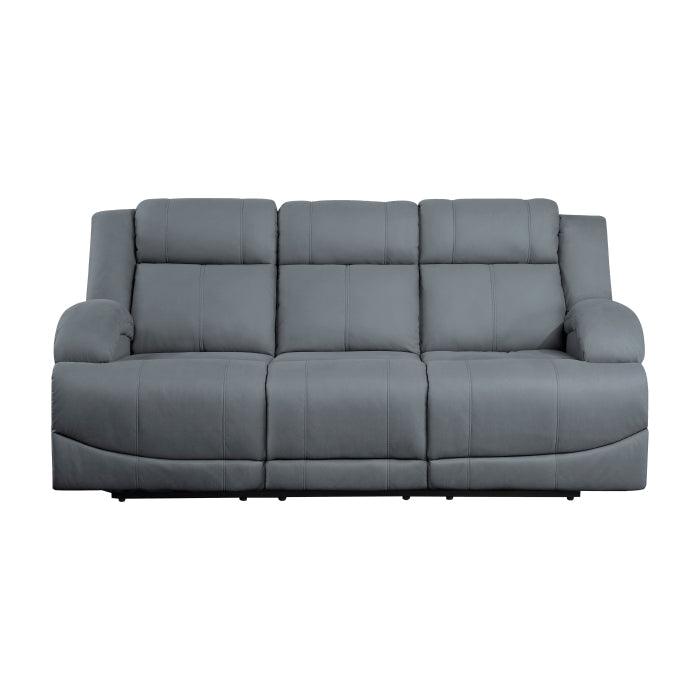 Homelegance - Camryn Power Double Reclining Sofa In Graphite Blue - 9207Gpb-3Pw - ATL FURNITURE