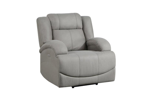 Homelegance - Camryn Power Reclining Chair In Gray - 9207Gry-1Pw - ATL FURNITURE