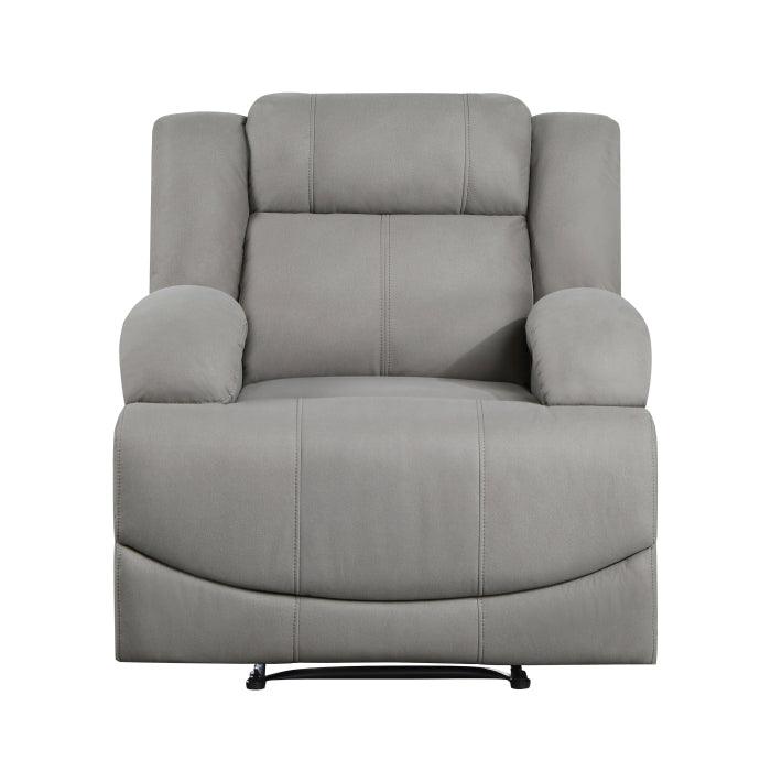 Homelegance - Camryn Reclining Chair In Gray - 9207Gry-1 - ATL FURNITURE