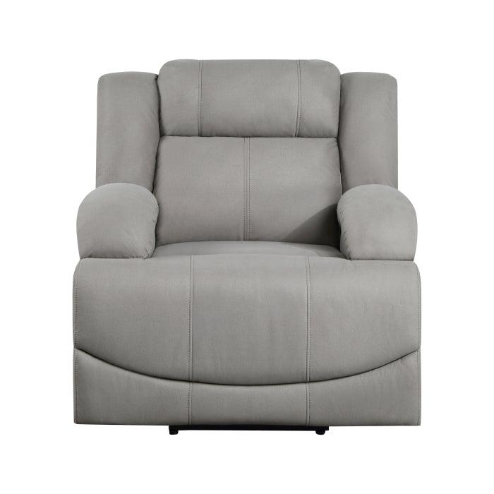 Homelegance - Camryn Power Reclining Chair In Gray - 9207Gry-1Pw - ATL FURNITURE