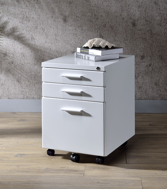 Peden White File Cabinet - ATL FURNITURE