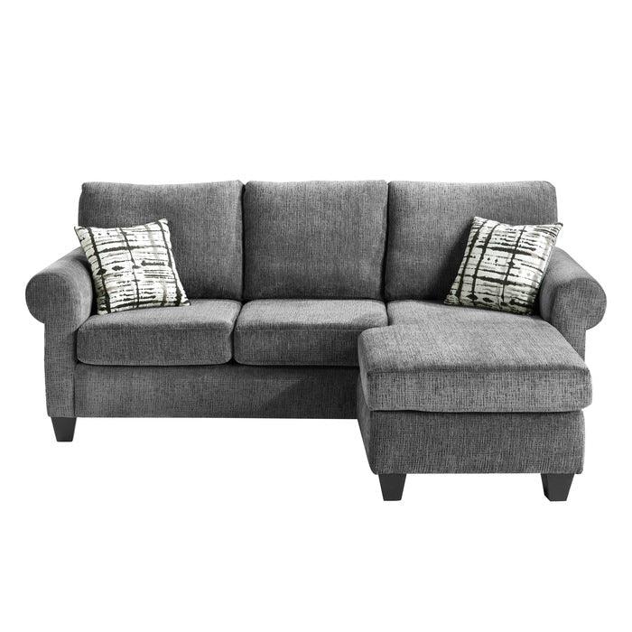 Homelegance - Desboro Reversible Sofa Chaise In Gray - 9317Gy-3Sc - ATL FURNITURE