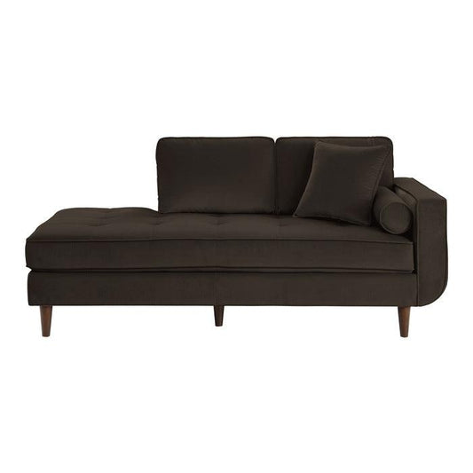 Homelegance - Rand Chaise In Chocolate - 9329Ch-5 - ATL FURNITURE