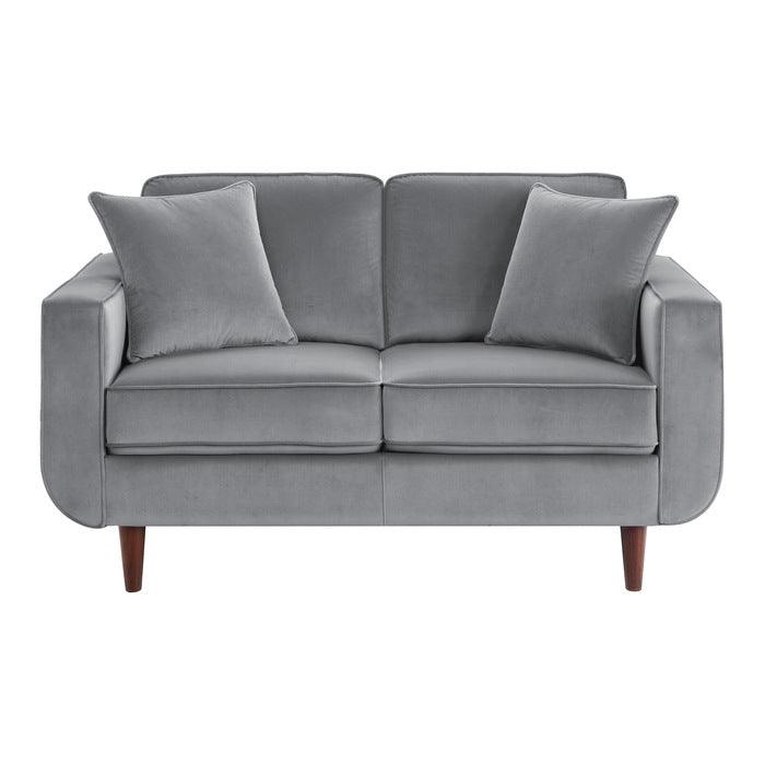 Homelegance - Rand Love Seat In Gray - 9329Gy-2 - ATL FURNITURE