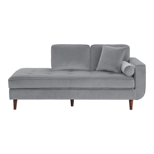 Homelegance - Rand Chaise In Gray - 9329Gy-5 - ATL FURNITURE