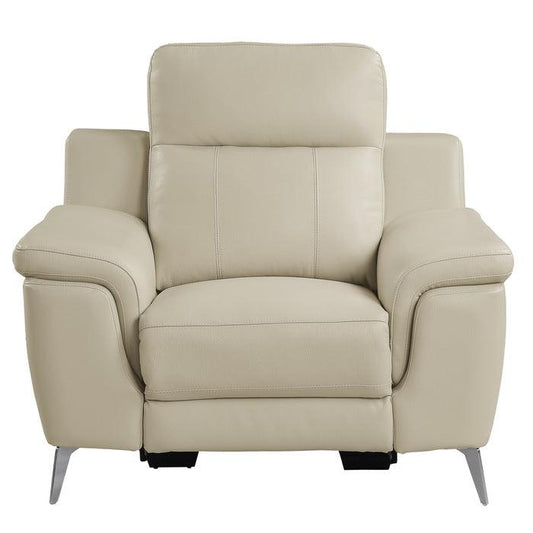 Homelegance - Antonio Power Reclining Chair In Beige - 9360Beg-1Pw - ATL FURNITURE