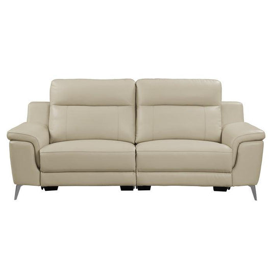 Homelegance - Antonio Power Reclining Sofa In Beige - 9360Beg-3Pw* - ATL FURNITURE