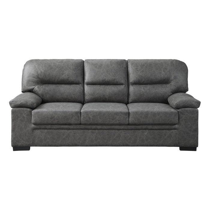 Homelegance - Michigan Sofa In Dark Gray - 9407Dg-3 - ATL FURNITURE