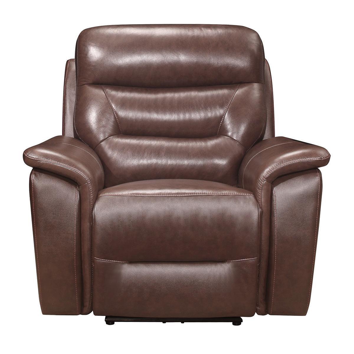 Homelegance - Armando Power Reclining Chair With Power Headrest And Usb Port - 9445Br-1Pwh - ATL FURNITURE