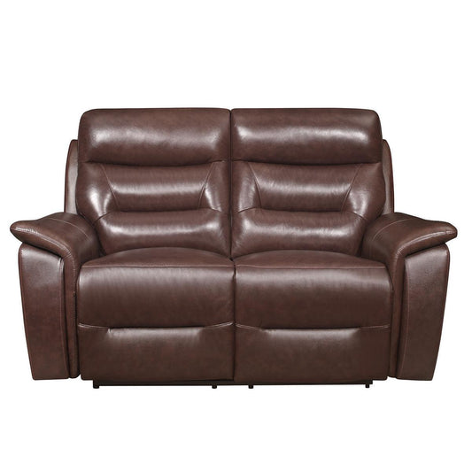 Homelegance - Armando Power Double Reclining Love Seat With Power Headrests And Usb Ports - 9445Br-2Pwh - ATL FURNITURE