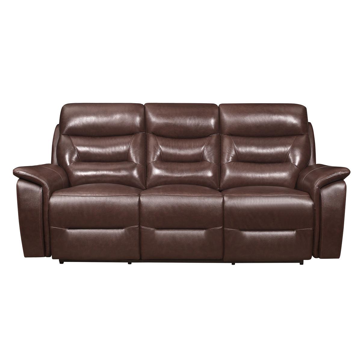 Homelegance - Armando Power Double Reclining Sofa With Power Headrests And Usb Ports - 9445Br-3Pwh - ATL FURNITURE