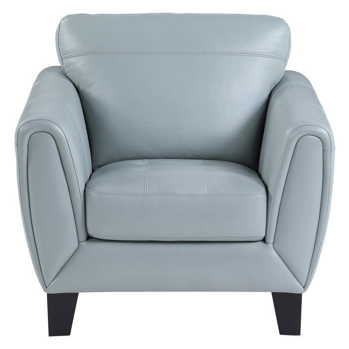 Homelegance - Spivey Chair In Aqua - 9460Aq-1 - ATL FURNITURE