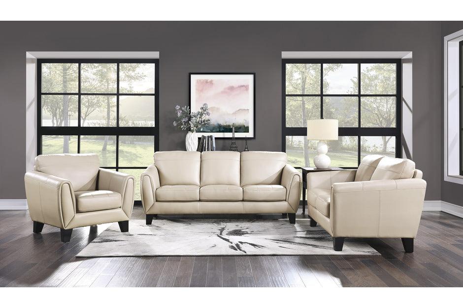 Homelegance - Spivey 3 Piece Sofa Set In Beige - 9460Be-3-2-1 - ATL FURNITURE