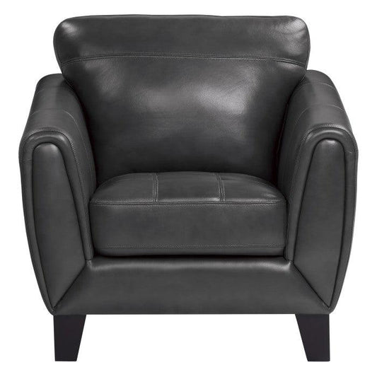 Homelegance - Spivey Chair In Dark Gray - 9460Dg-1 - ATL FURNITURE