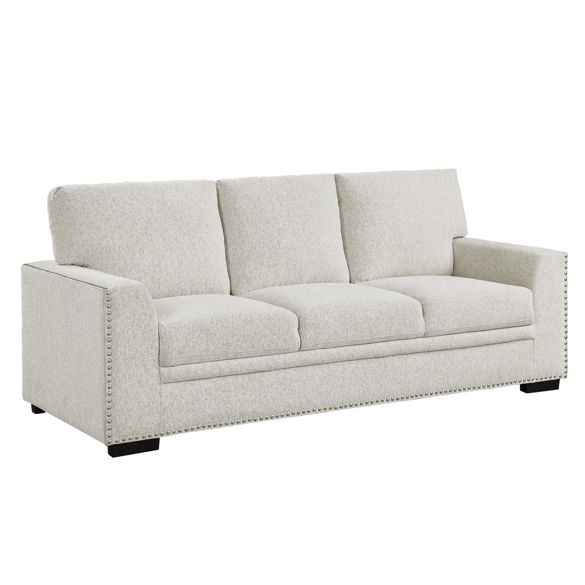 Homelegance - Morelia Sofa In Beige - 9468Be-3 - ATL FURNITURE