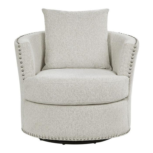 Homelegance - Morelia Swivel Chair In Beige - 9468Be-1 - ATL FURNITURE