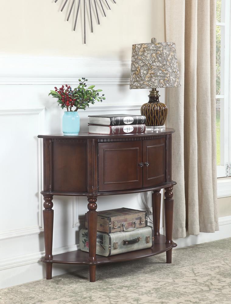 Traditional Brown Console Table - ATL FURNITURE