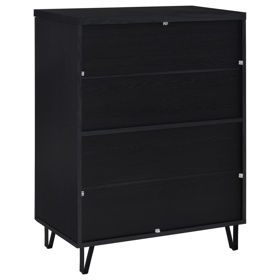 Brixton 2-Door Entryway Shoe Storage Cabinets Black