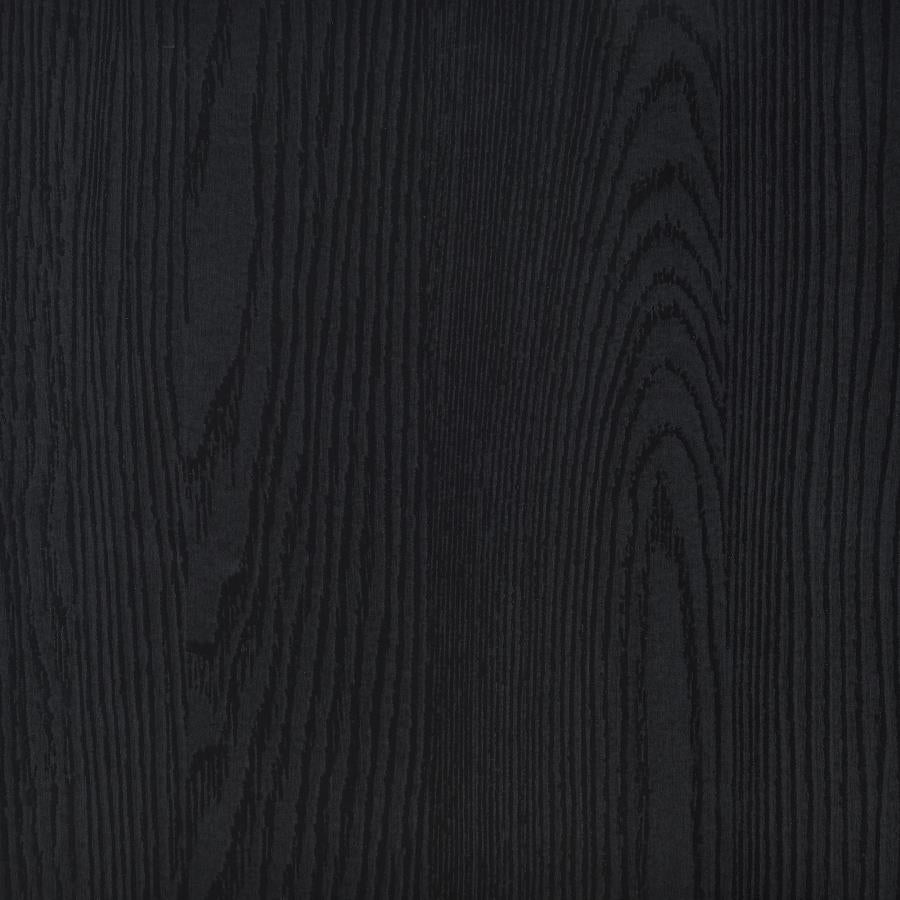 Riva 4-Door Tall Accent Display Cabinet Led Lighting Black