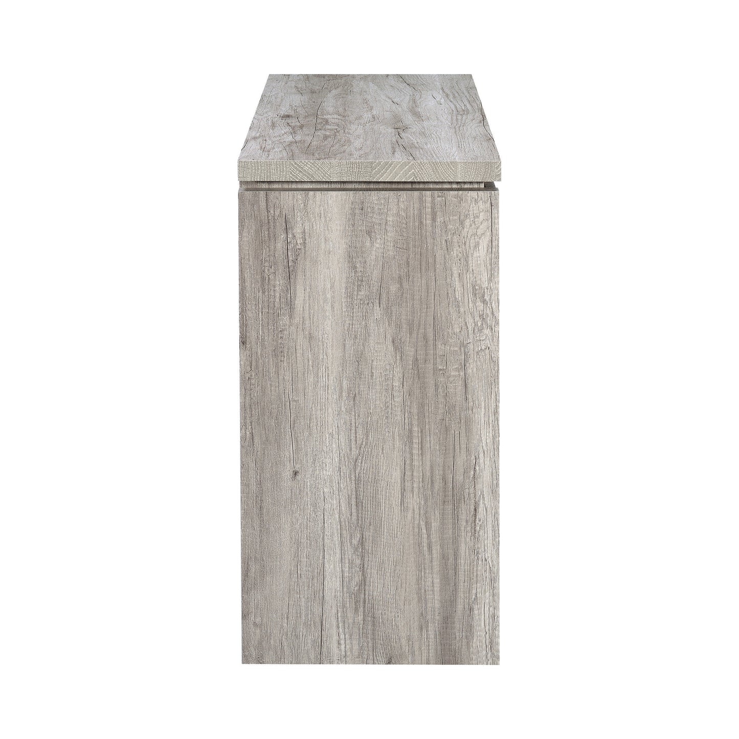Enoch 2-door Engineered Wood Accent Cabinet Grey Driftwood