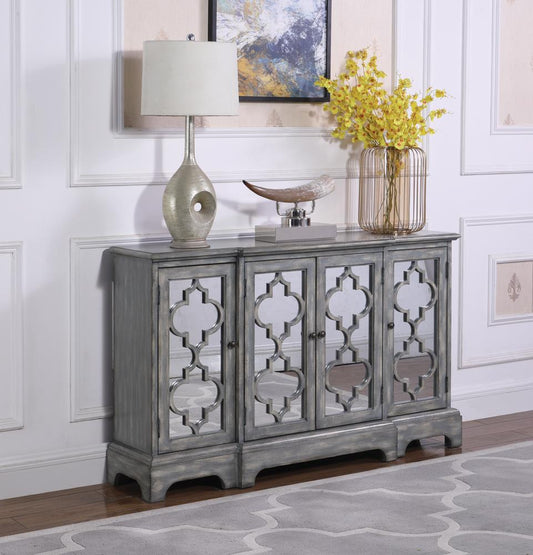 G950822 Rustic Grey Accent Cabinet - ATL FURNITURE