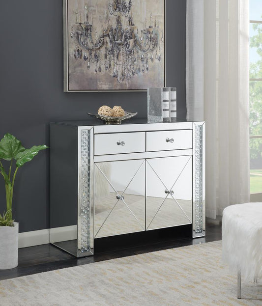 G950150 Contemporary Silver Cabinet - ATL FURNITURE