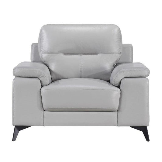 Homelegance - Mischa Chair In Silver Gray - 9514Sve-1 - ATL FURNITURE