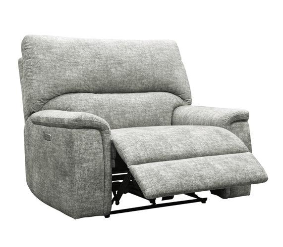 Homelegance - Hooper Power Reclining Chair With Power Headrest And Usb Port In Smoke Gray - 9531-1Pwh - ATL FURNITURE