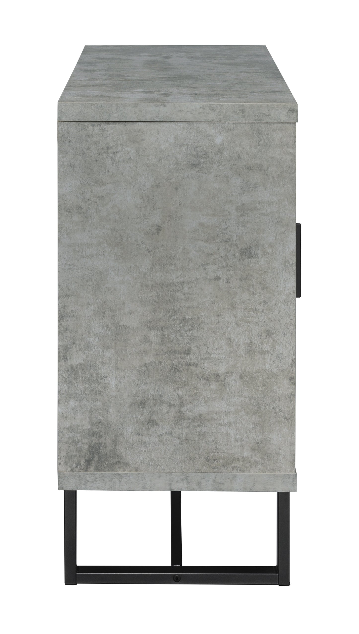 Abelardo 3-drawer Engineered Wood Cabinet Weathered Oak