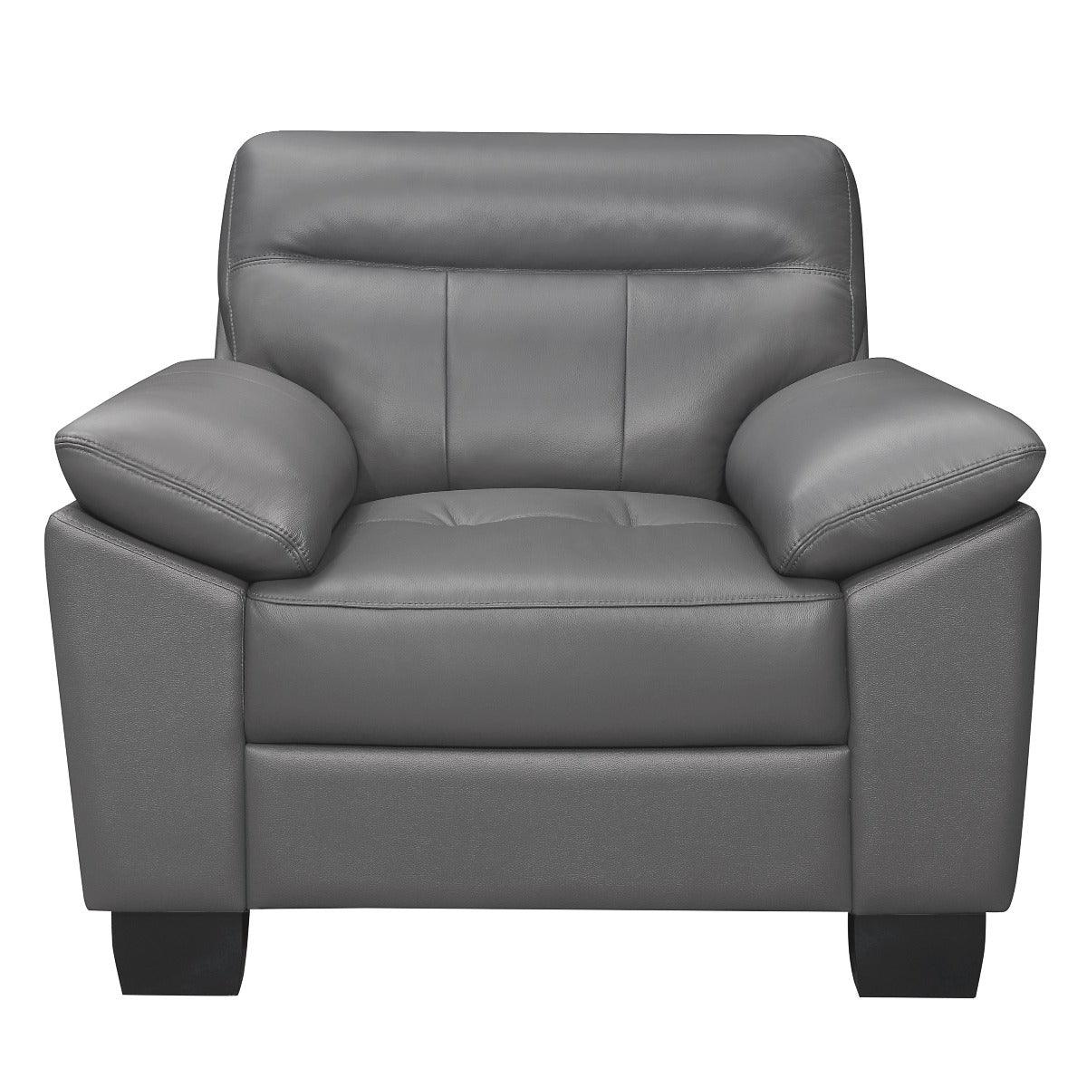 Homelegance - Denizen 3 Piece Sofa Set In Dark Gray - 9537Dgy-3-2-1 - ATL FURNITURE