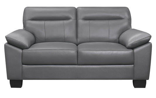 Homelegance - Denizen Love Seat In Dark Gray - 9537Dgy-2 - ATL FURNITURE