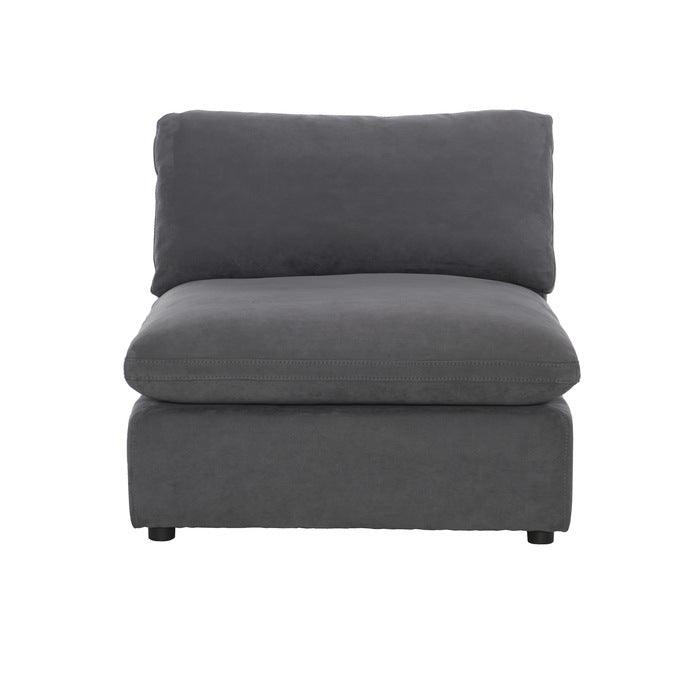 Homelegance - Guthrie 4-Piece Modular Sectional With Ottoman In Gray - 9546Gy*4Ot - ATL FURNITURE