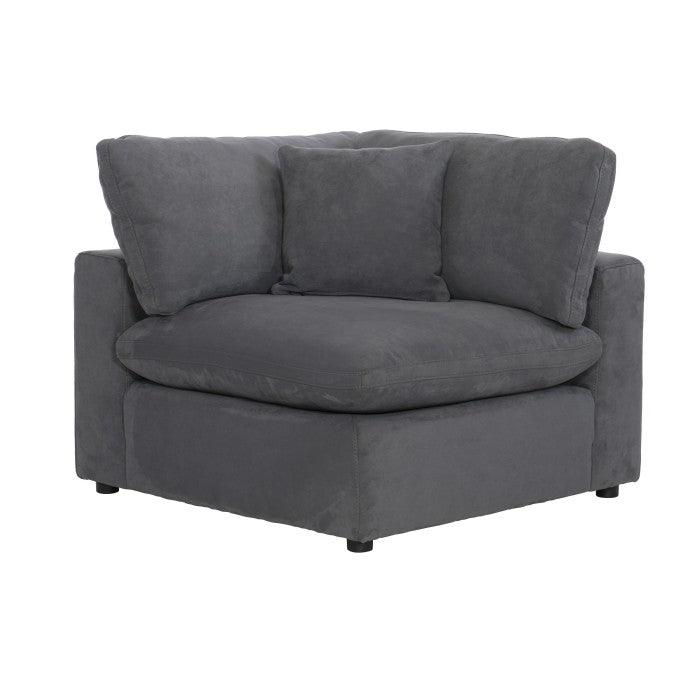 Homelegance - Guthrie 5-Piece Modular Sectional With Ottoman In Gray - 9546Gy*5Ot - ATL FURNITURE