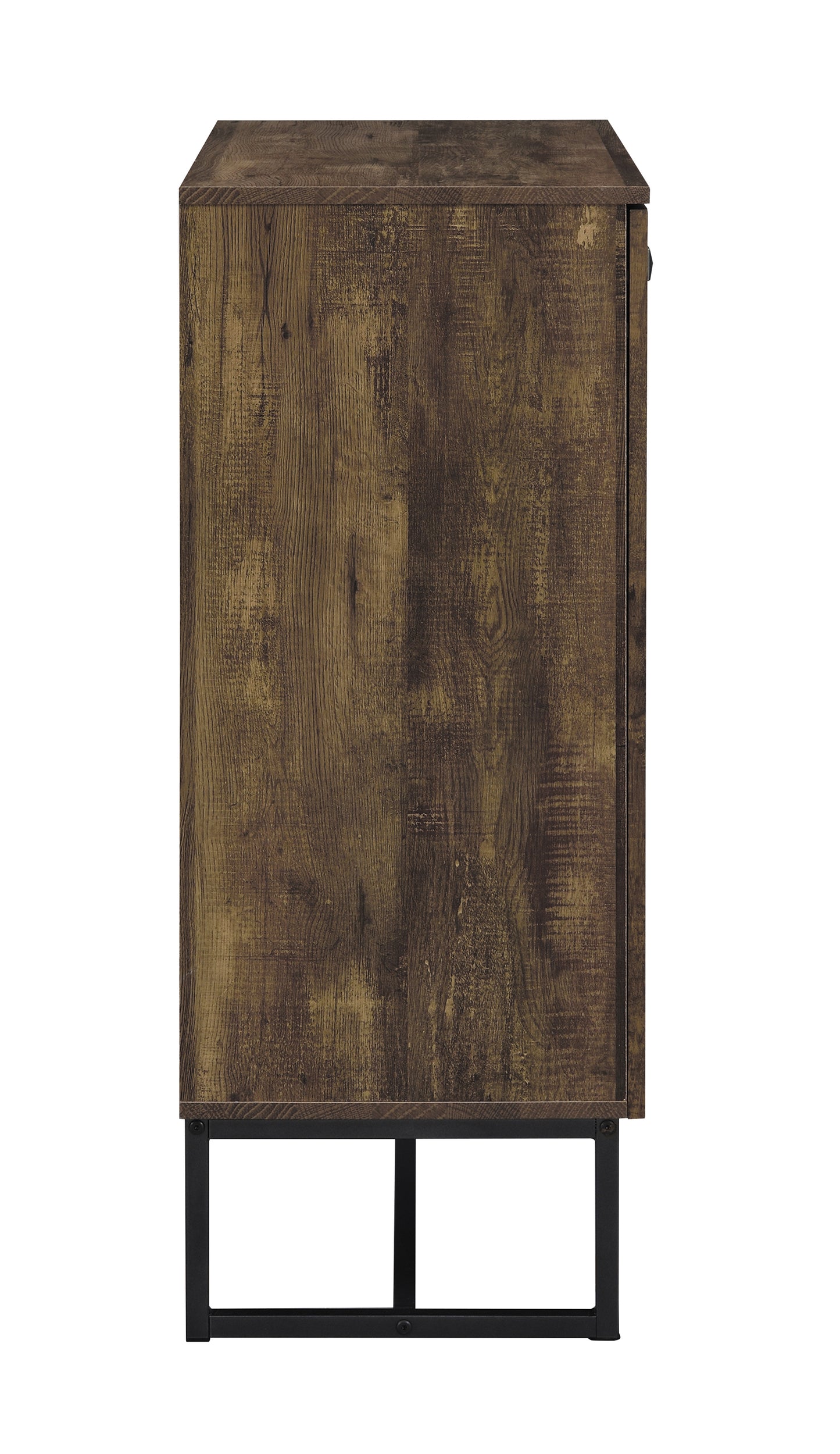 Carolyn 2-door Engineered Wood Accent Cabinet Rustic Oak