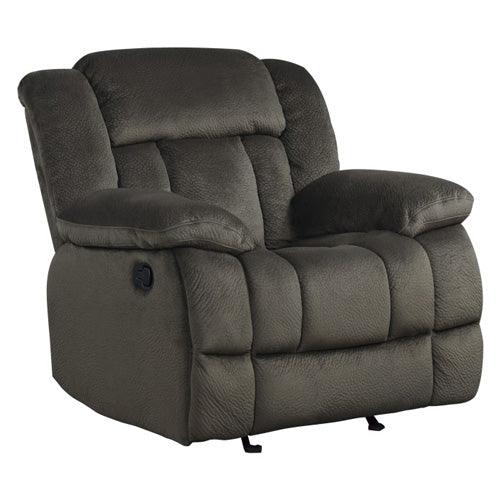 Homelegance - Laurelton Chocolate Glider Reclining Chair - 9636-1 - ATL FURNITURE