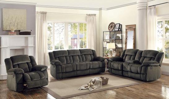 Homelegance - Laurelton Chocolate 3 Piece Living Room Set - 9636-3-2-1 - ATL FURNITURE