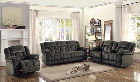 Homelegance - Laurelton Chocolate 3 Piece Living Room Set - 9636-3-2-1 - ATL FURNITURE