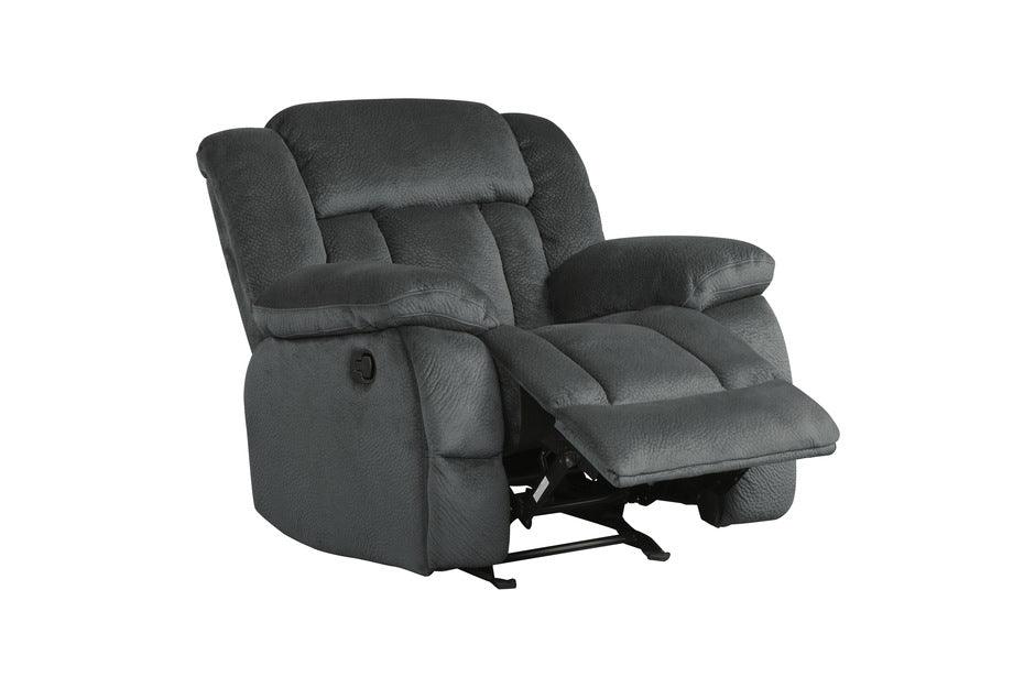 Homelegance - Laurelton Charcoal Glider Reclining Chair - 9636Cc-1 - ATL FURNITURE